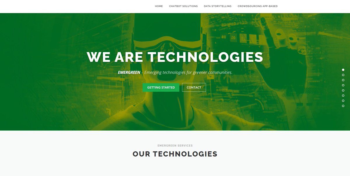 Through #EMERGREENproject a transnational platform has been created, making #EMERGREEN services, such us chatbots, coastal management app, data storytelling or citizen participation accessible on a transboundary basis!

▶️Interested❓Visit our platform at emergreen.ernact.eu