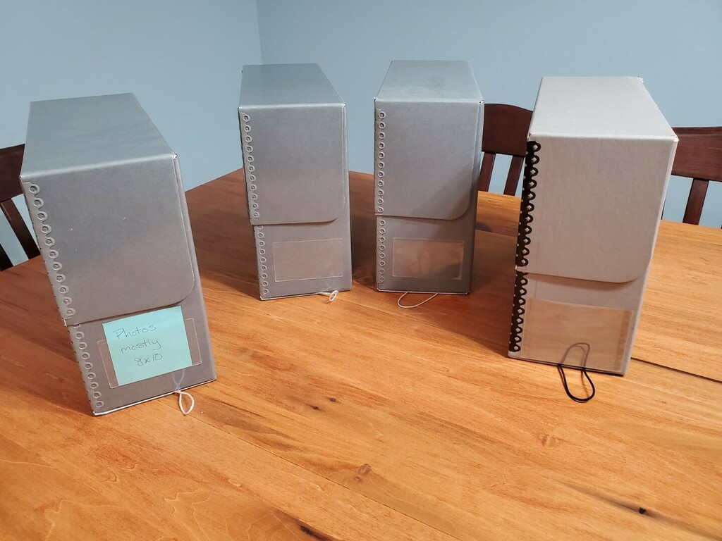 As usual I have probably 6 different organization projects I’ve got going right now. Several are digital and several are physical projects. The major physical projects are related to my hobby area or the Sleeping Beauty room as it’s known.

Organizing my family history items…