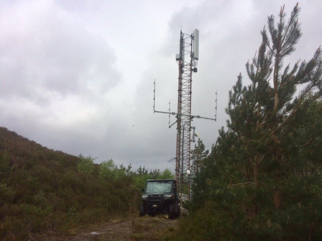 One of our ATVs up in the Highlands last week #telecoms #offroad #4x4 <a href="/PolarisBritain/">Polaris Britain</a>