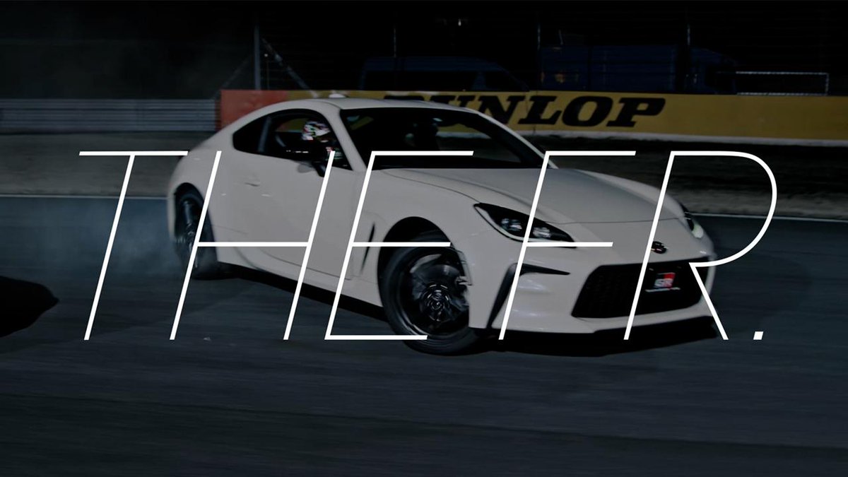 ToyotaMotorCorp's tweet photo. Astonishingly, the new #GR86 commercial, airing since April, uses no computer graphics. Watch as four master operators perform in perfect sync!
#ToyotaTimes #Toyota #Motorsports #MasahiroSasaki #ToyotaGazooRacing #TheFR
https://t.co/Nu4kC2Ue3O https://t.co/v3pub7mMj0