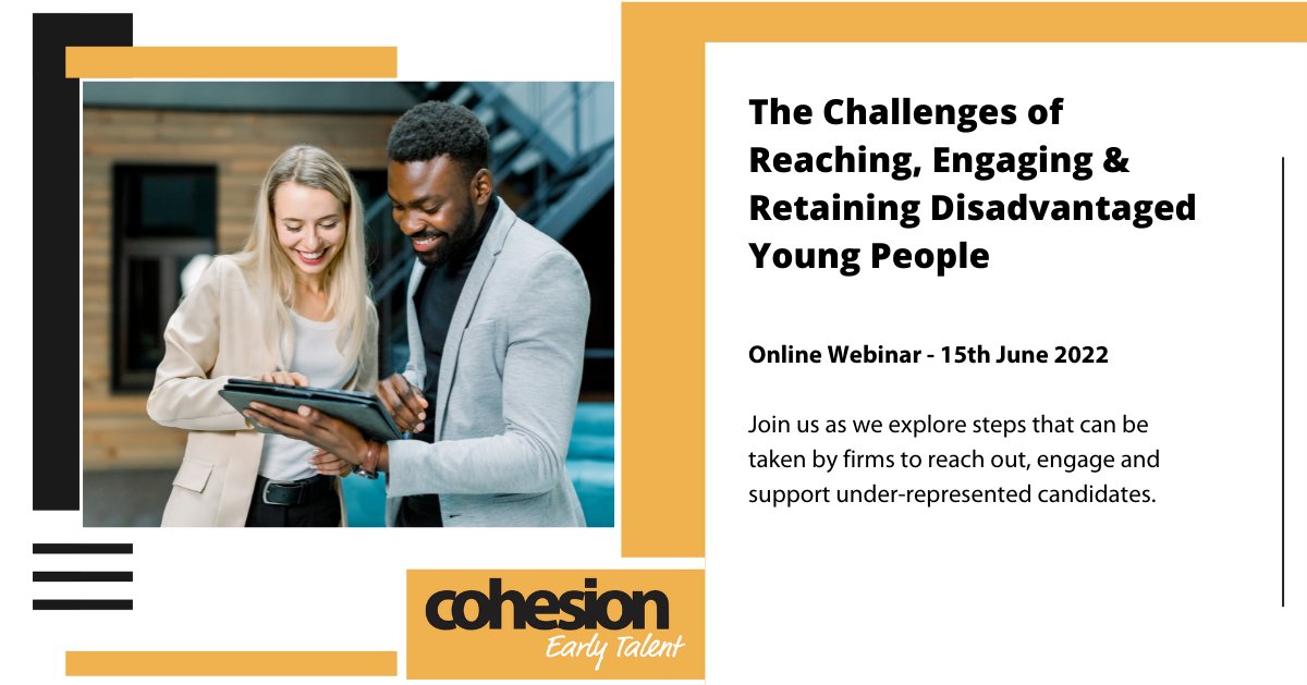 We are happy to share that <a href="/JMFinnWealth/">JMFinn</a>, a leading wealth management firm, will be speaking at our webinar on the 15th of June on how firms can reach-out and support under-represented candidates throughout the recruitment process. For more information > bit.ly/3acGiPh