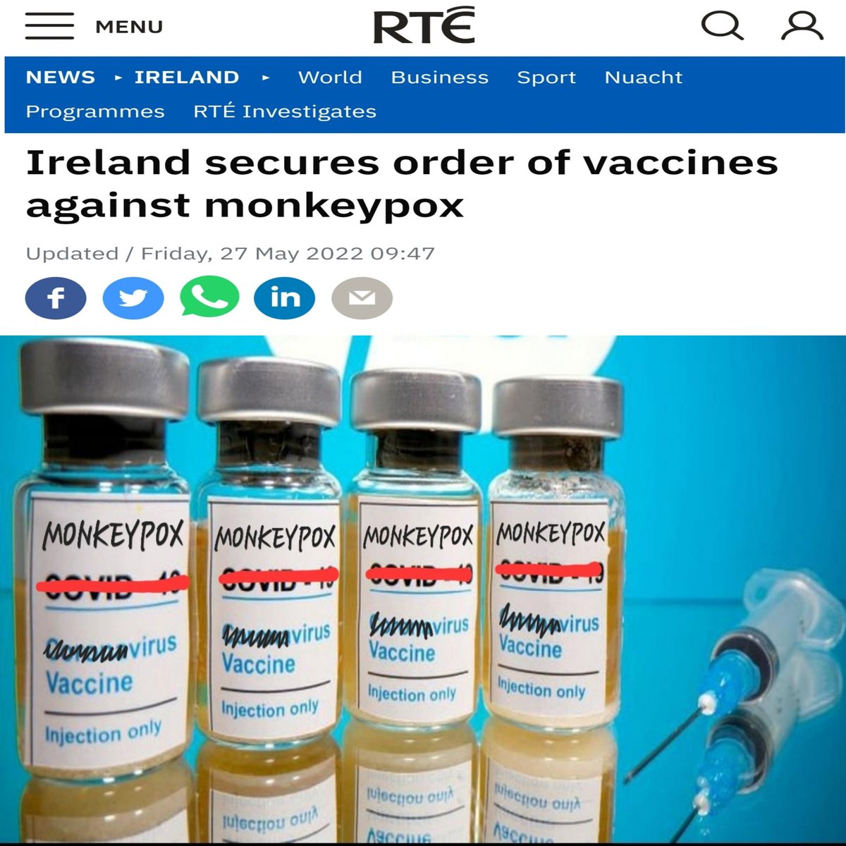 The Irish Telegraph tweet media