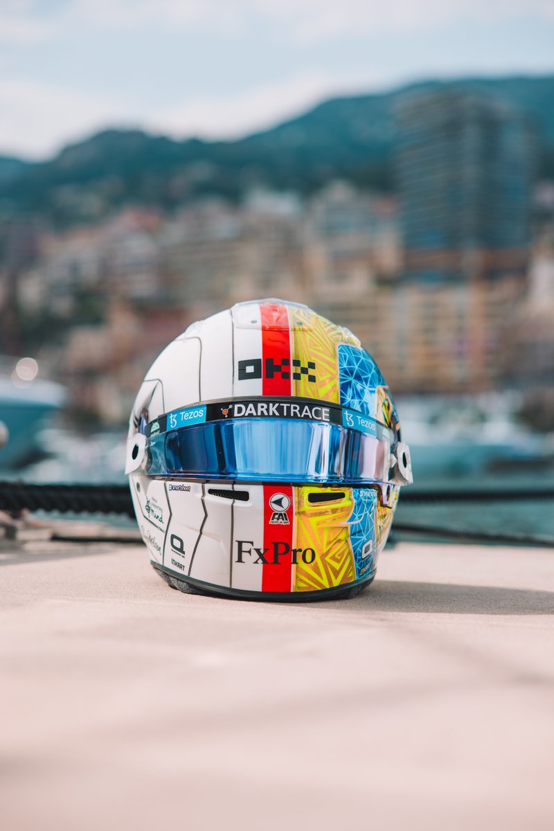 Just awesome! A great mix of retro and new. #F1 #MonacoGP 