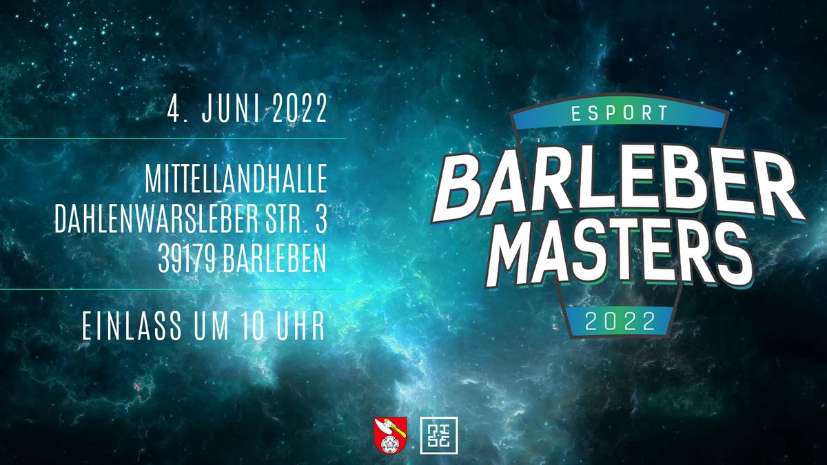 Drei gute Gründe die #BarleberMasters zu besuchen:

❤️ Jeder ist Willkommen!
🎮 spannende Einblicke in den eSport
🎟️ GRATIS-TICKETS 

⬇️⬇️⬇️
👉 bit.ly/3vPPHEV