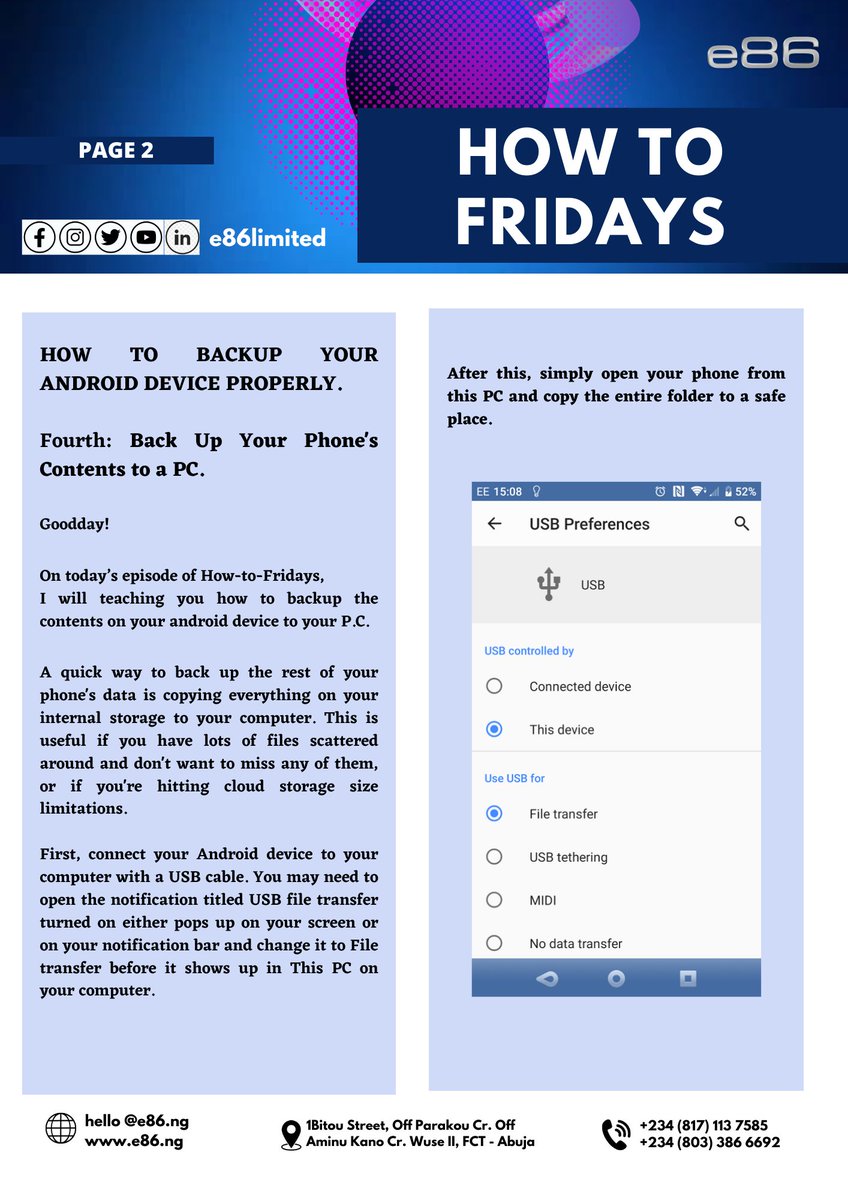 e86Limited's tweet photo. Comments and feed backs are welcome.
Anticipate how-to-Fridays in June.
#e86limited #wurafrome86 #Howtofridays #techtipsandtricks https://t.co/IB0eSGMmA1