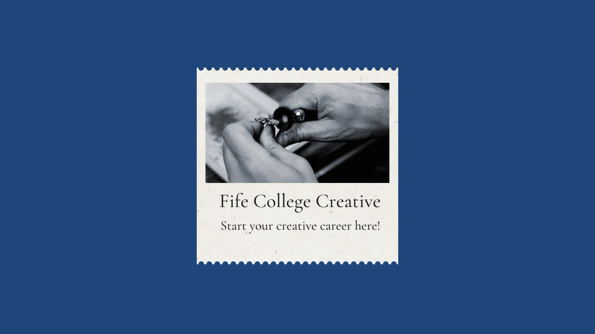 fifecreative1's tweet photo. Applications are now open for all Fife College creative subjects for 2022/23!

https://t.co/FXclAH0ken

#fifecollegecreative #nowrongpath https://t.co/ecFG3IAHB0