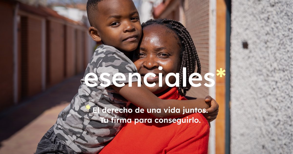 rgrubio20's tweet photo. ✳️ Desde @esenciales_info llevan meses buscando 500.000 firmas para presentar en el Congreso una ley de regularización de personas migrantes.

#MePongoAsterisco para recordarte que firmes, si no lo has hecho ya.👇🏼👇🏽👇🏿
https://t.co/YHBsjev03c https://t.co/pg0Uwmgysf