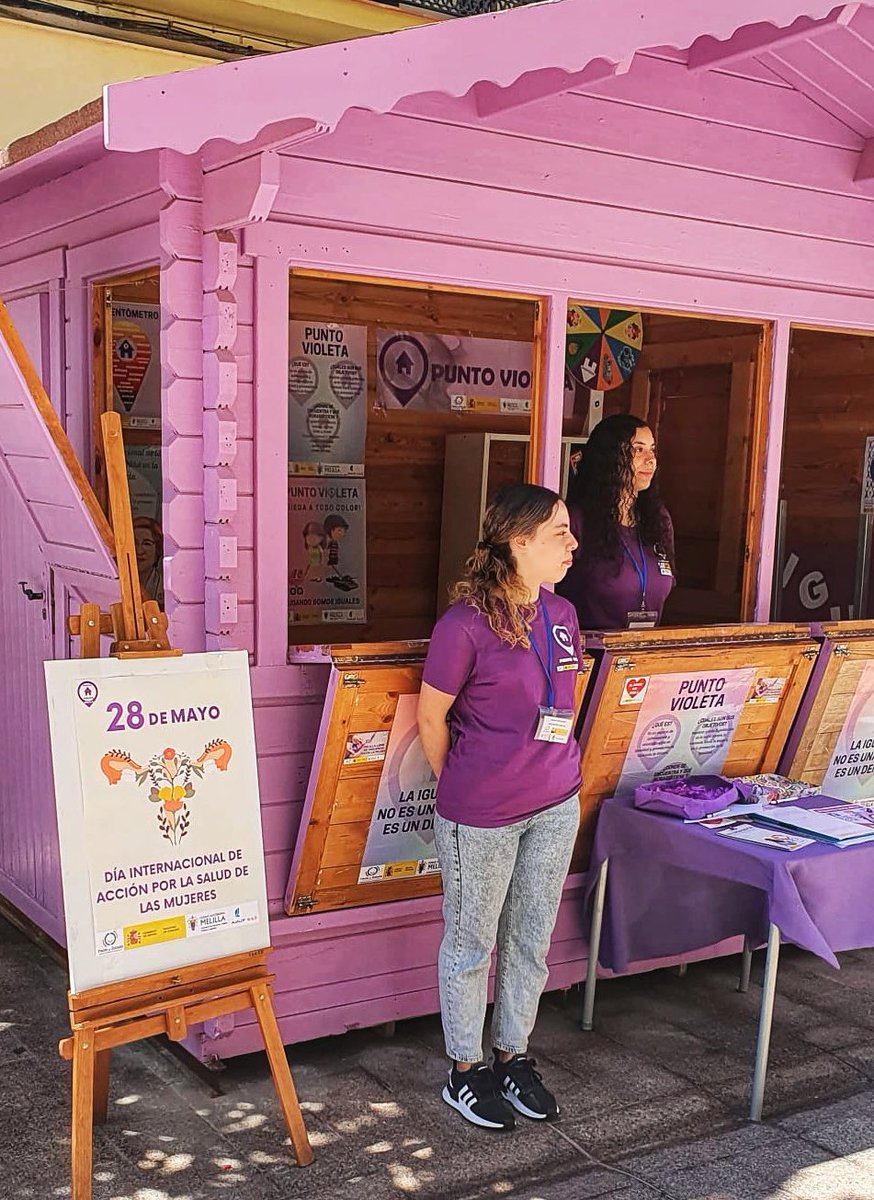 🔊El 28 de Mayo es el Día Internacional de Acción por la #Salud de las #Mujeres. 🗓

La salud integral es un derecho  fundamental de todas las mujeres y niñas, incluidas las mujeres migrantes, desplazadas y refugiadas. 🚺

Más info ℹ️ en el #PuntoVioleta 🟣: