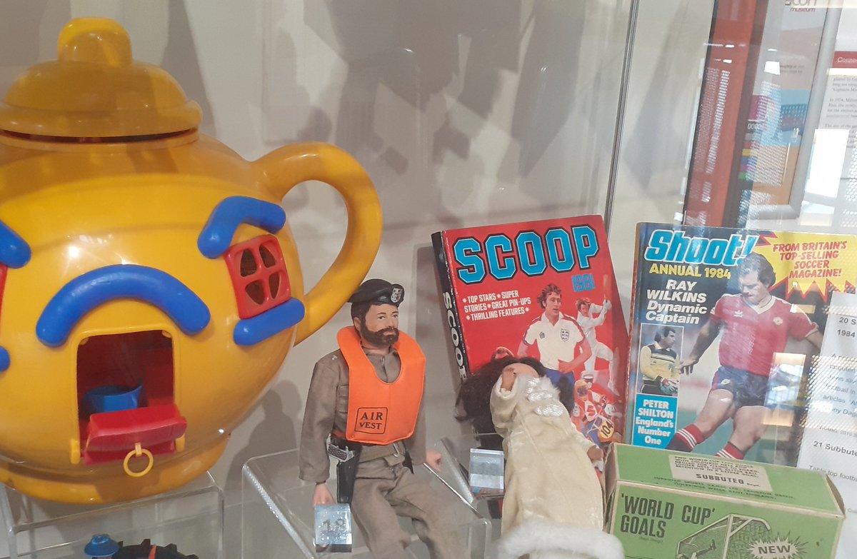You know age has caught up with you when you see your childhood on display! #1980s #nostalgia @TheBeaconMuseum