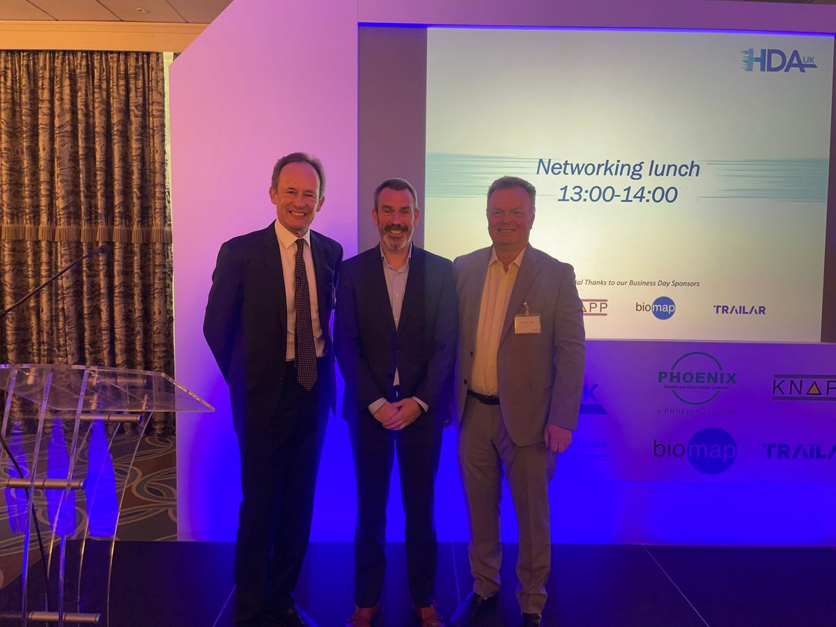 GIRPBrussels's tweet photo. GIRP Deputy Director @martingirp joins Healthcare Distribution Association (HDA UK) Mr Jeremy Main, Chairman &amp; Mr @HDAMartinSawer, Executive Director for HDA UK Business Day, 🗣 the key role of our sector in the upcoming revision of the #pharma legislation https://t.co/n9Js87O5O8 https://t.co/QUcPhX04Mu
