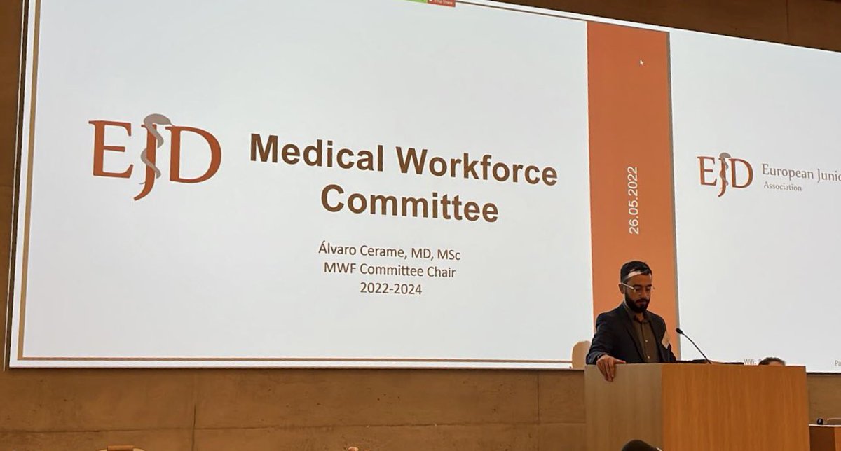 First day of the Spring Meeting of rhe @EJDPWG 2022 in Helsinki. We have presented our work on medical workforce planning in Europe and EWTD compliance. #juniordoctors https://t.co/LmnKDygVgK