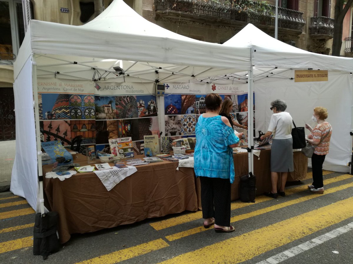 🎩Aquest cap de setmana participem a la #FiraModernistaBCN2022! Hi som amb <a href="/ajcanetdemar/">Aj. Canet de Mar</a> i <a href="/ajargentona/">Ajuntament Argentona</a> promocionant conjuntament el #modernisme al #Maresme

💥També serem presents a l'estand de <a href="/CostaBcnMaresme/">Costa Bcn-Maresme</a> al #MercatEscapades <a href="/catexperience/">Catalunya Experience</a>