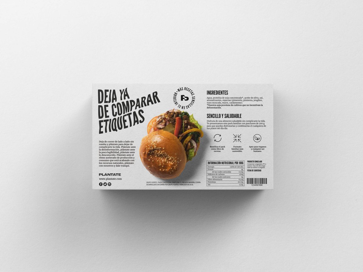 packagings's tweet image. “Many people who want to change their diet to a healthier one encounter the problem of a saturated market and a lack of clear information” LOUD AND CLEAR #branding
Plántate #packagingdesign concept by @bov_design_
packagingoftheworld.com/2022/05/planta…