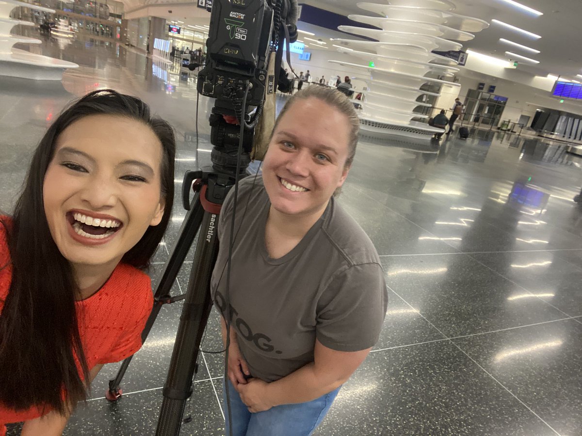 Good morning, everyone! 

Not even 5:30, and Memorial Day weekend air travel is on! ✈️

Carissa and I are holding it down at the <a href="/slcairport/">Salt Lake City Airport</a> this am with everything you need to know as you head out! 

Join us on <a href="/KSL5TV/">KSL 5 TV</a>! 😊