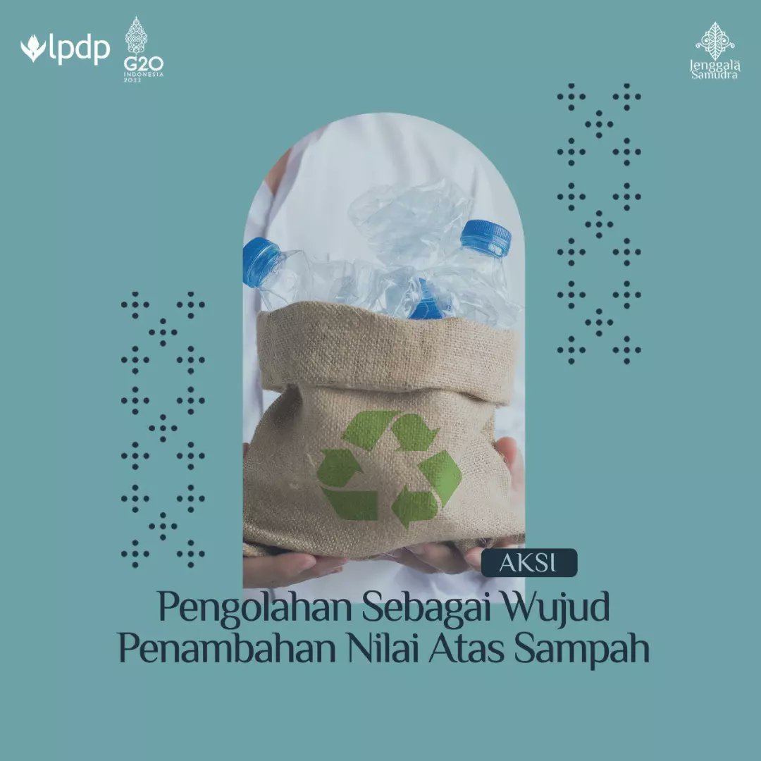 Suparmi_2799's tweet photo. Sudah saatnya sampah yang dianggap tak berguna dapat bermanfaat untuk kita dan untuk alam.

@lpdp_ri
#LPDP #PK186 #JenggalaSamudra #BersamaBangunNegeri #DiriUntukNegeri #AkuPastiMengabdi #SDMUnggulIndonesiaMaju #SatuDekadeLPDPSemakinBerintegritas #KampanyeSosial https://t.co/0YKLmSfMlp