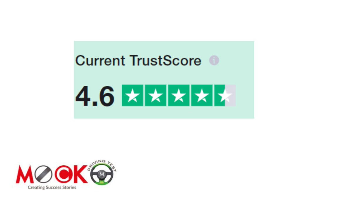 MockDrivingTest's tweet image. Here at Mock we pride ourselves on what our customers think. We pride ourselves on our 4.6 rating out of 5 on Trustpilot. If you have feedback, let us know as your driving is our priority. 
#MockDrivingTest #feedback #review #chat #talk #letusknow