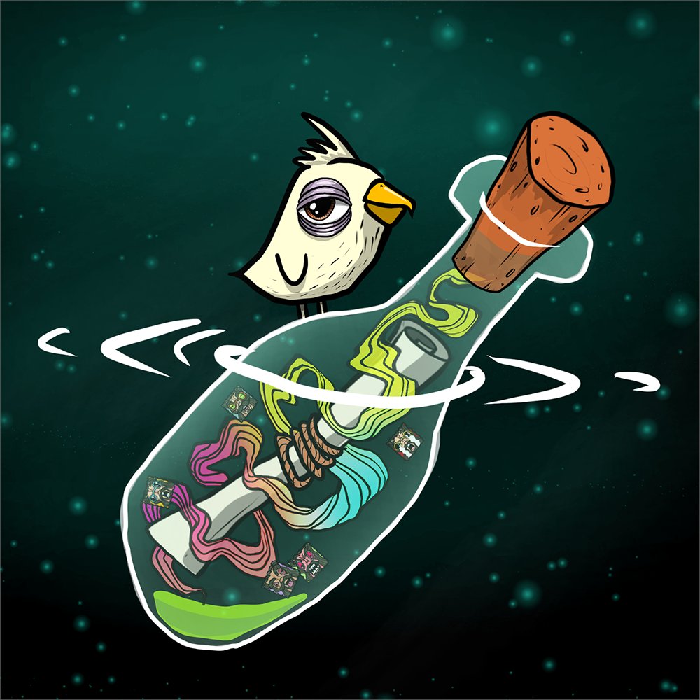 BohemiaArtFair's tweet image. With the first Guru Master Bohemians returning from their Ayahuasca Retreat tomorrow we want to give an extra chance to the one's that weren't lucky enough to get invited. 

Decipher giveaway
✅ 5 Messages in a Bottle + 150 $WOOP

✅Like &amp;amp; RT
✅Tag 2 Frends

🕓 24 h

Woop Woop 🤙