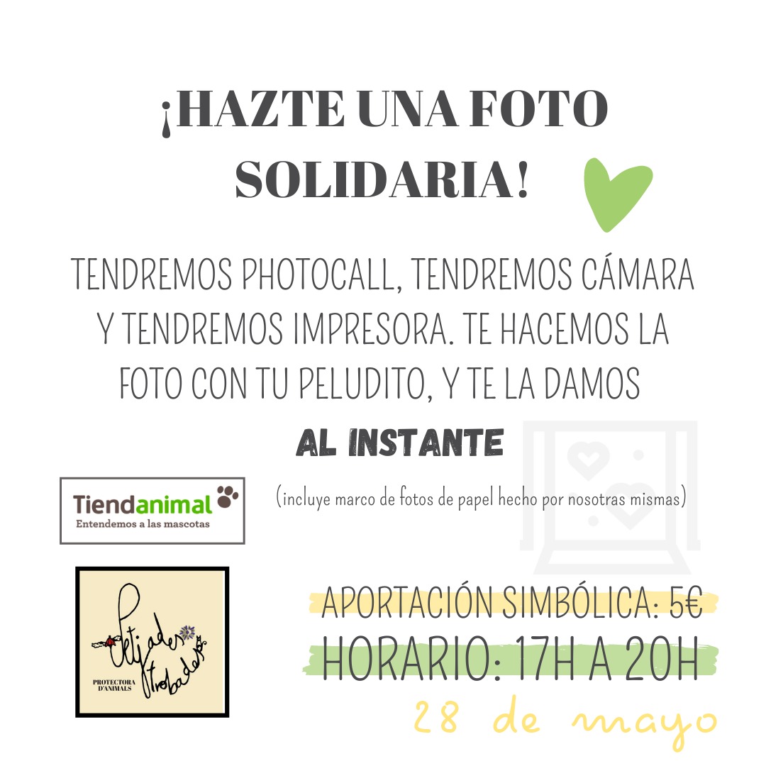 Pet_Trobades's tweet photo. ¿Todavía no te has enterado de que mañana tenemos eventazo? 😍

No olvides venir acompañadx con tu peludete para la foto. Tendremos un photocall muuuy guay ❤️🎉 https://t.co/FlUEXs2EWh