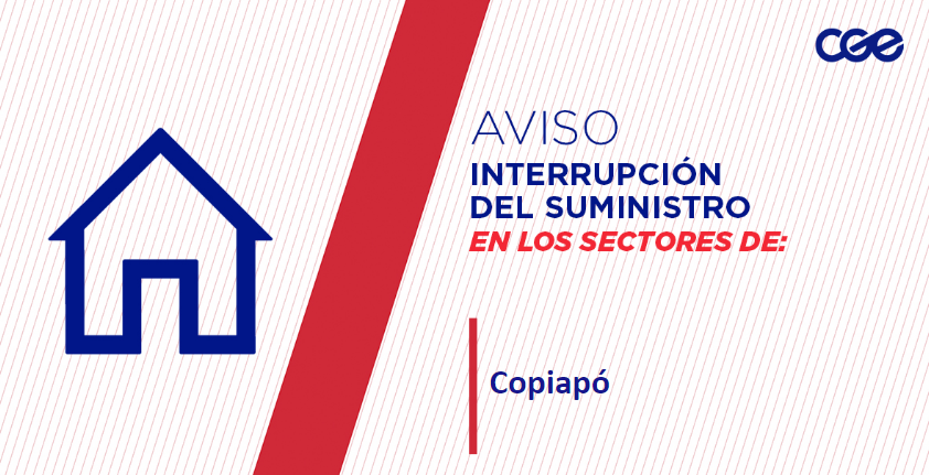 CGE_Clientes's tweet photo. Informamos a nuestros clientes de Tinguiririca, Antuco, Llaima, Villarrica, Puntiagudo y aledaños, comuna de #Copiapó, la interrupción del suministro eléctrico. Nuestro personal de emergencia ya está informado @radiomaray  /RT https://t.co/W6SggKxIhq