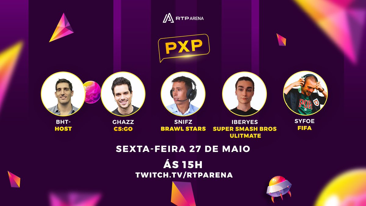 O <a href="/sNifz0R/">João Fins</a> estará hoje pelas 15H00 como representante do Brawl Stars e da Comunidade Portuguesa num showmatch que se realiza em Lisboa na nova Esports Arena da <a href="/TP_Portugal/">TP Portugal</a> e que conta com a participação da SK Gaming 🇪🇺 e AC Milan Qlash 🇧🇷!
Não percas!