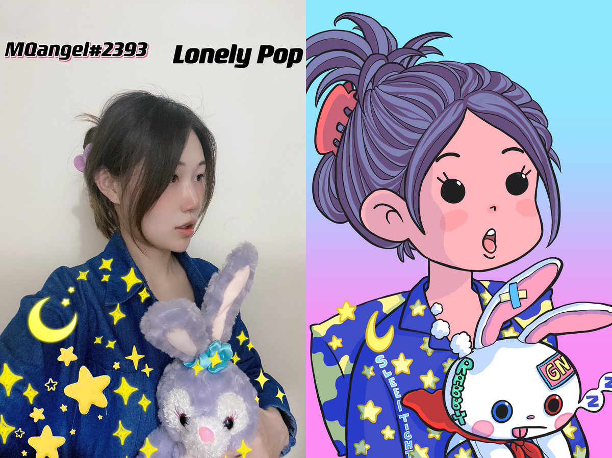mmqq8660's tweet photo. @LonelyPopNFT @CPE_ETH @BushRobins @0xstudio 
#LonelyPopFashion https://t.co/HEqX7eoLES