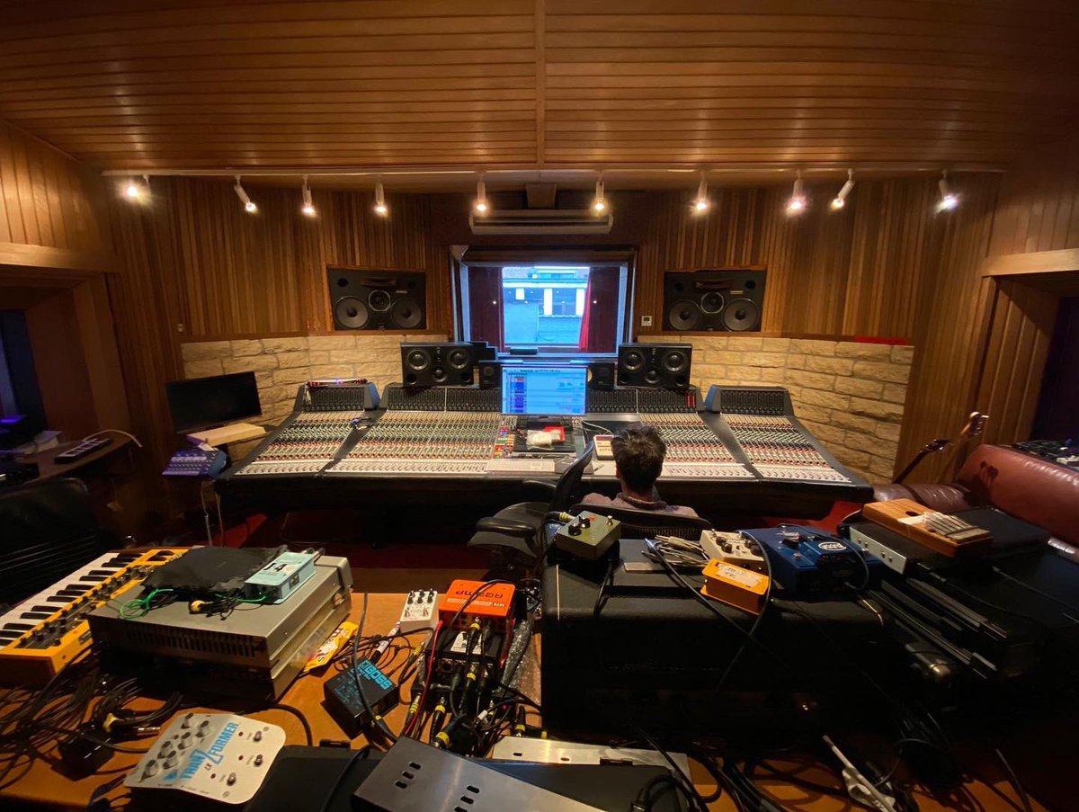 James Adrian Brown (@jamadrianbrown) on Twitter photo Just clocked off a session at the incredible ICP Studios in Brussels with <a href="/mottsyj/">James Mottershead</a> for a very unique vinyl label release that’s in the works. Will be popping this one out later this year 😊🙏 XXL thanks to John & John ICP and Raife ✌️❤️ Just clocked off a session at the incredible ICP Studios in Brussels with <a href="/mottsyj/">James Mottershead</a> for a very unique vinyl label release that’s in the works. Will be popping this one out later this year 😊🙏 XXL thanks to John & John ICP and Raife ✌️❤️