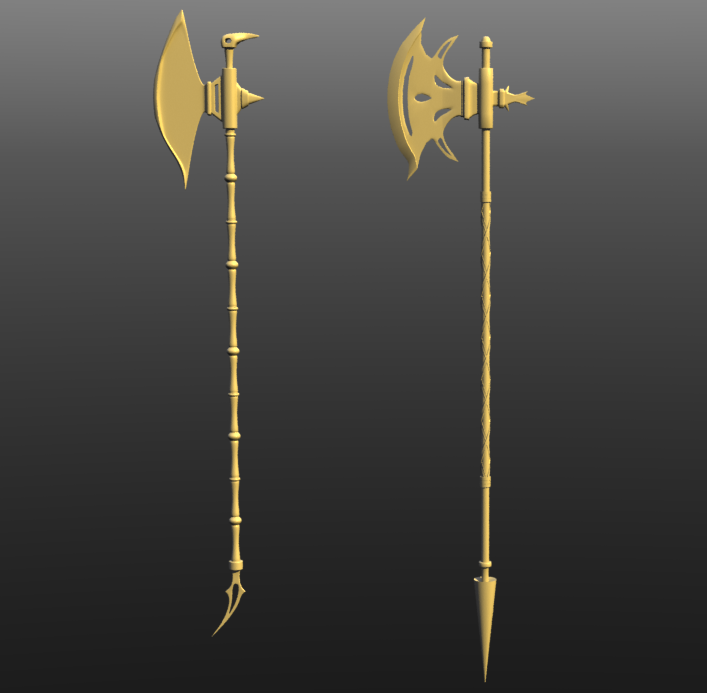 MabusGames's tweet photo. 2 of 8 Axes built. Speaking of two... I have my two #modular #sword kits for sale on the #UnrealEngine #Marketplace 
Check them out here:
OHS: https://t.co/mLT9QTjgkW
THS: https://t.co/PzIjtkpIdw
#BattleAx #RPG #indiedev #indiedeveloper #indiegames #Fantasy #gamedev #UE5 #3DModel https://t.co/BXBj3UqGxB