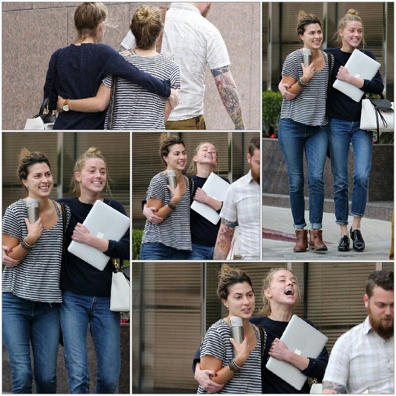 Amber and her rat friends the day after the TRO. Look at our PTSD victim. Laughing, hugging and spiteful. Johnny housed them, trusted them and treated them well. What disgusting people. No wonder celebrities can’t let anyone into their lives. #JohnnyDeppVsAmberHeardTrial