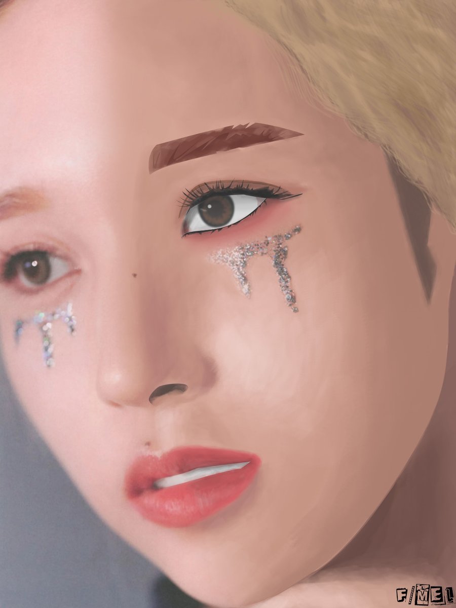 f_slashmel's tweet photo. Here's some Mina magazine page edits I did too! It was my first time coloring and shading so hopefully it looks good. I used Mina's pic as reference and colored half of it! 

#TWICE #KPOP #kpopart #twicetagram #TwiceFanart #MINA #photoshop #digitalart #art #magazine https://t.co/RqAeb0JLZ3