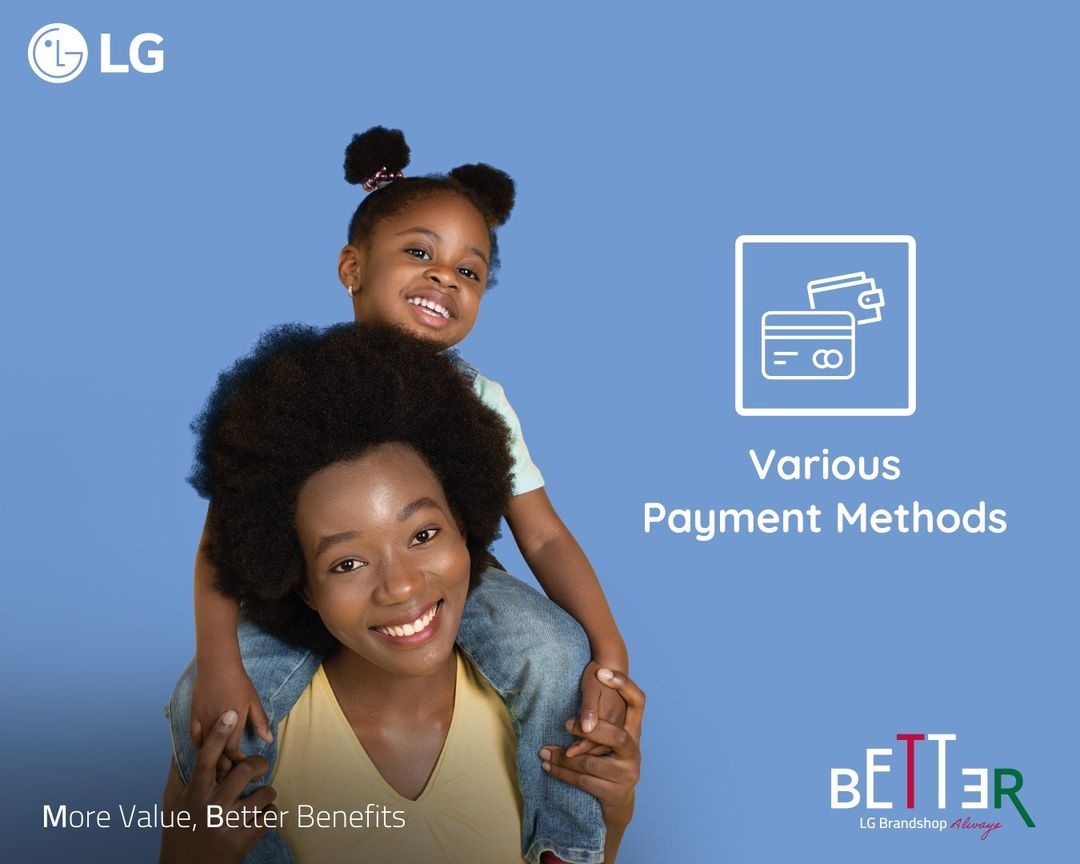 reuben_ngish's tweet photo. So you can pay for that LG TV, Refrigerator, Washing Machine via the different payment methods. Either Mpesa, Cash, Debit/Credit Cards etc...
https://t.co/MwAyv2yWJH
#LGSomethingBetter #LG100Club #LGServiceCentre https://t.co/sYPot8noVX