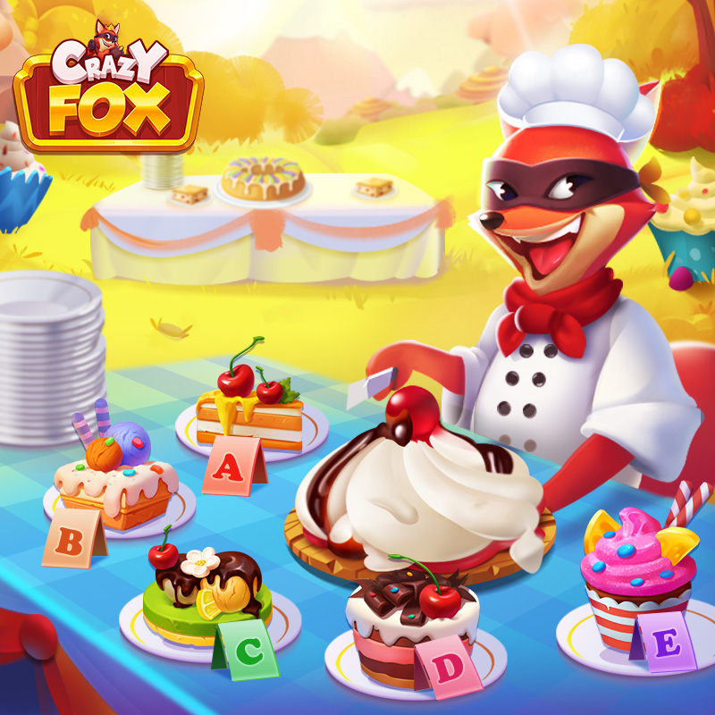 CrazyFox_Game's tweet photo. 🧁Cakes party is here.
The chef has prepared a variety of smooth and creamy cakes🍰, only one is matcha flavor, have you found it?

Play with FOX💌 https://t.co/nyHSqvUhYL
#LetsGetCrazier  #CrazyFox #minigame https://t.co/p4CbSzGFRS