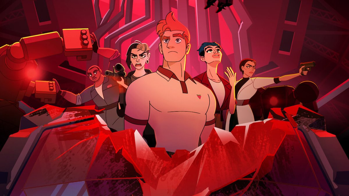 cinemadeinasia's tweet photo. No se habla lo suficiente de la genialidad que es la serie de animación "#QueerForce". Necesito mas! https://t.co/qPkk9j9Vqj