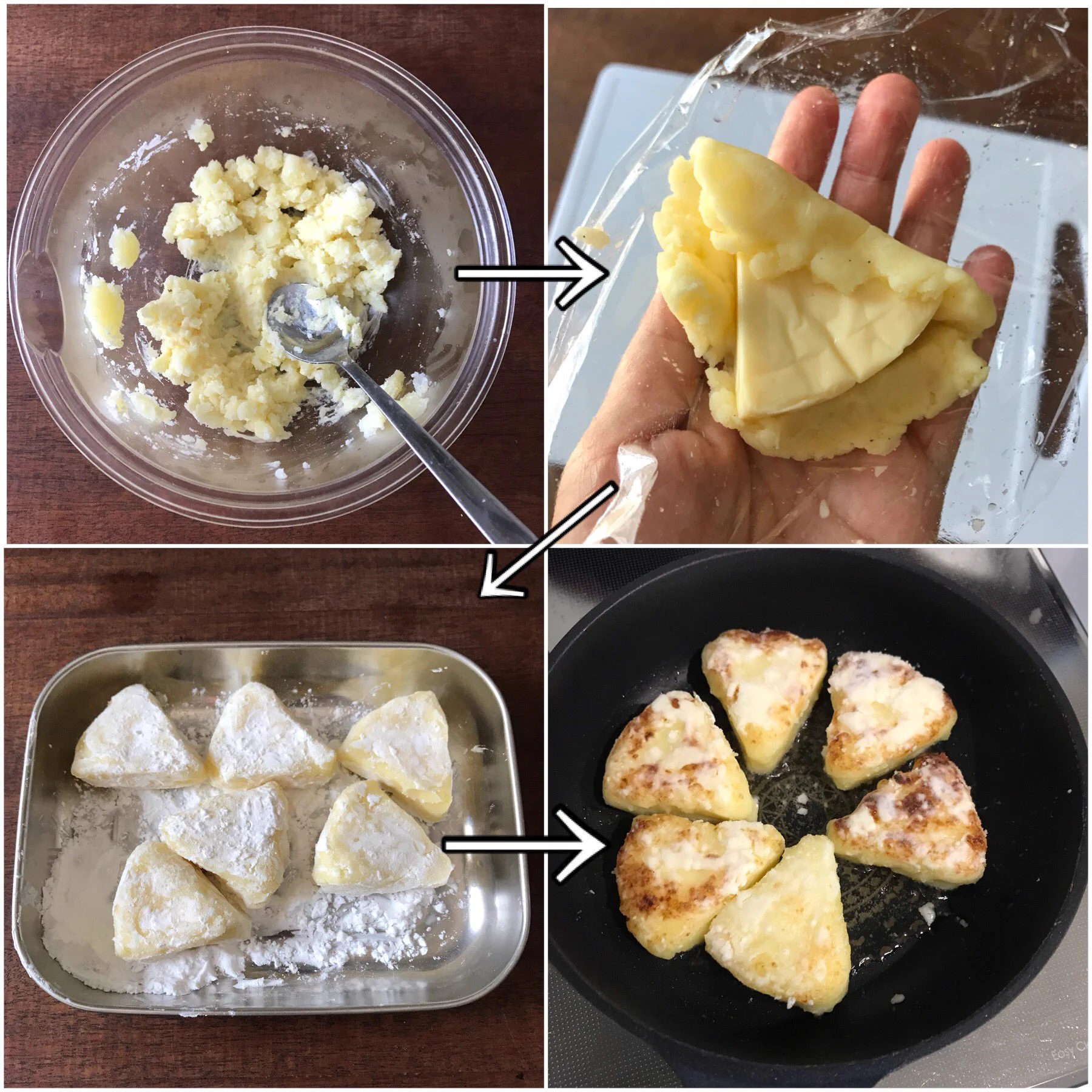 最高にアカン…！！やみつきになるジャガイモのチーズ包み！！