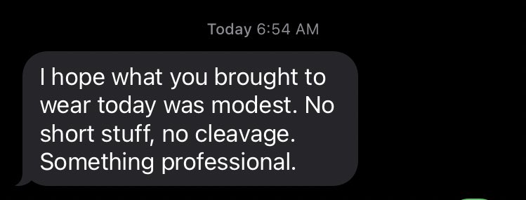 my mom wonders why i have no respect for her when this is the kind of shit she starts convos with. just unprovoked negativity and assumptions. along with a slight threat?? “i hope you didnt___” like wtf are u gonna do if i did ?? disown me ??