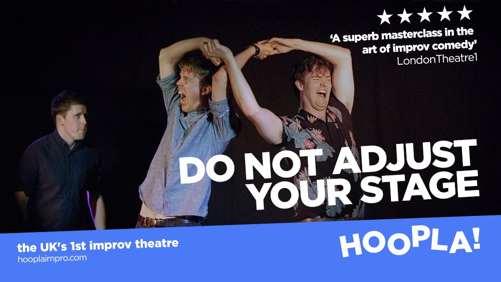 Join Theatresports and Do Not Adjust Your Stage for a fun night of improv comedy!! 
Saturday 28th May, 8pm.  Door open at 7:45pm. 
ed.gr/d3l5o