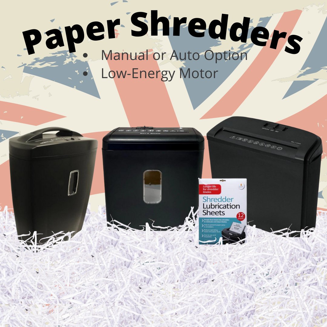 FirstForPaper's tweet image. Our Products are constantly expanding... New to the website are these High security paper Shredders. 
#Shredders #Office #Officeequipment