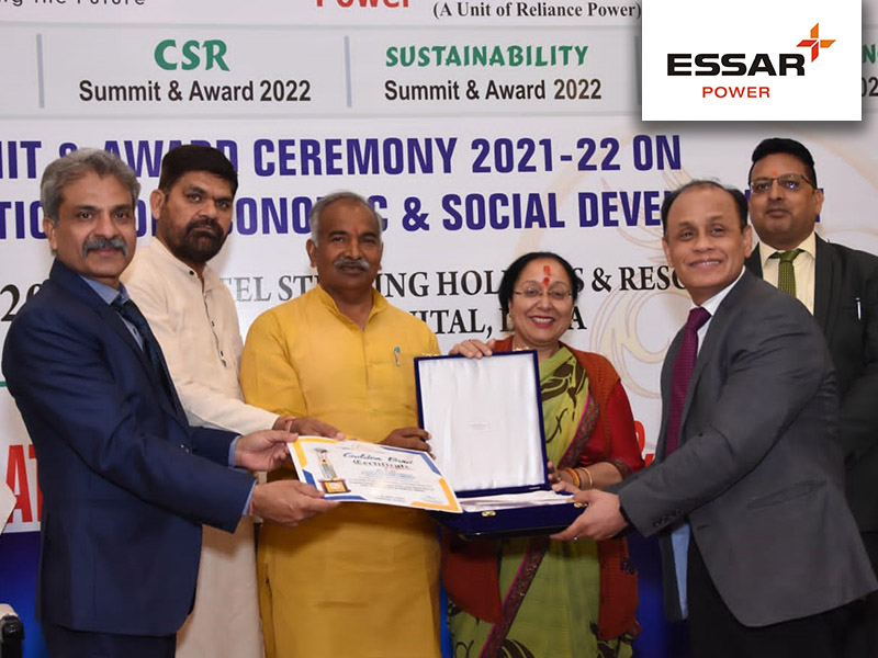 EssarPower's tweet photo. #ESG is at the core of #EssarPower's operations. Recently, our team bagged multiple awards at #GoldenBird event! Along with platinum awards in best water &amp; material management practices, we also won outstanding leadership &amp; life-time achievement awards. https://t.co/bAsiNj2kjp https://t.co/wWI9x25eNp