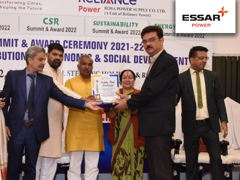 #ESG is at the core of #EssarPower's operations. Recently, our team bagged multiple awards at #GoldenBird event! Along with platinum awards in best water &amp; material management practices, we also won outstanding leadership &amp; life-time achievement awards. tinyurl.com/c6e2pkn8