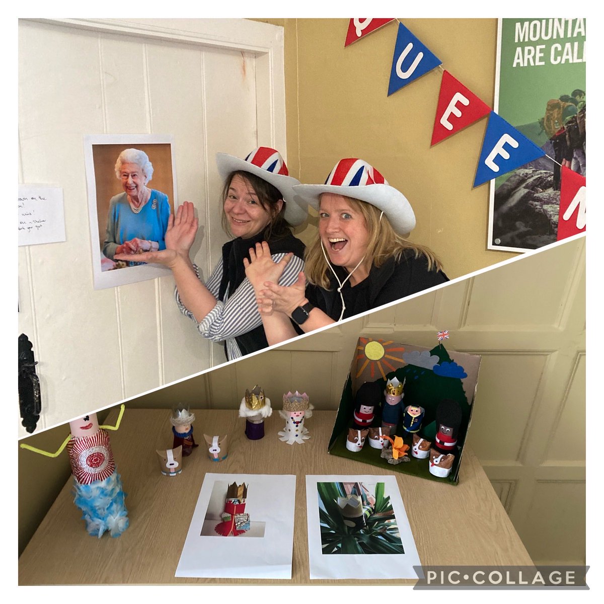 Sometimes you just need some office fun to celebrate the Queens Jubilee ⁦<a href="/OutwardBoundUK/">The Outward Bound Trust</a>⁩ ⁦<a href="/SShutt_OBT/">Sarah Shutt</a>⁩ #greatplacetowork #wellbeing - thanks 😉