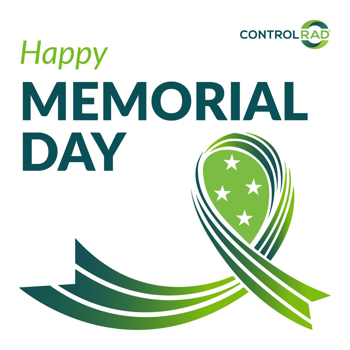 Happy Memorial Day from everyone at ControlRad! Thank you to everyone who bravely served for our freedom. #memorialday