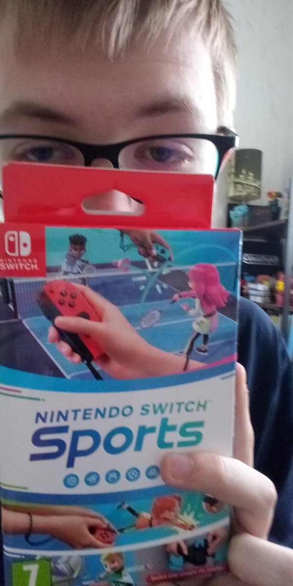 Maxxoulek's tweet photo. Got a thingy today!
#NintendoSwitchSports #IsNice https://t.co/5Tp7ZIQBz6