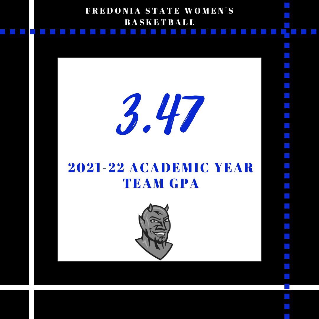 FredoniaWHoops's tweet photo. These amazing young ladies capped off their year by getting it done in the classroom…so proud of them! #FSUKnow @FredBlueDevils https://t.co/GIU6wokMm4