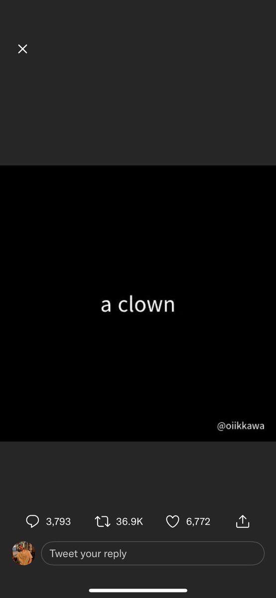 JoeBarkerXX's tweet photo. personal attack https://t.co/X5bF5WDdWA