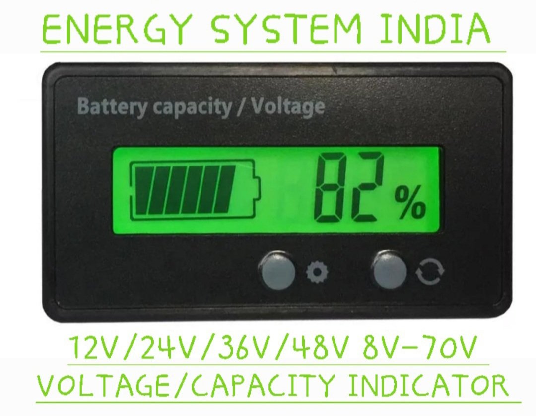 Energysystemind's tweet image. 12V/24/36V/48V 8V TO 80V VOLTAGE/CAPACITY INDICATOR DISPLAY 
CONTACT FOR MORE DETAILS 8802413630, 7011843187
wa.me/+918802413630 
Energy System India
.
.
.
.
.
#lithiumbattery #batterydisplay #Ev #solar #energysystemindia