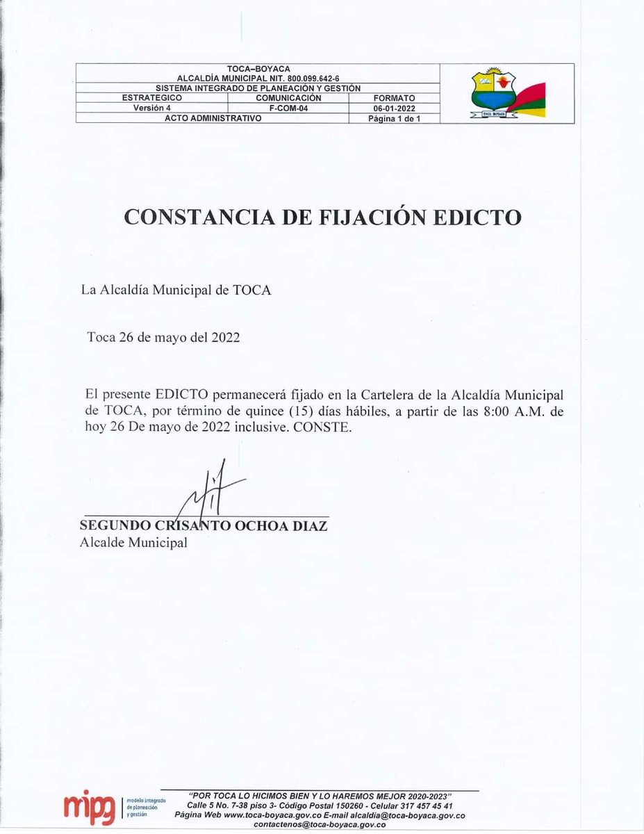 TOCA BOYACA tweet media