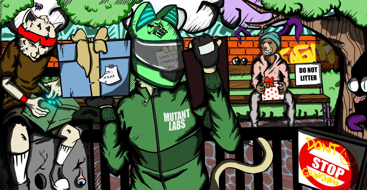 thenft_dao's tweet photo. Mutant Labs Whitelist Giveaway👨‍🔬

 2x WL spots giveaway🎁

To Enter 💎:
- Like ♥️ &amp; RT 
- Follow @MutantLabsNft + @thesoldao
(Turn on 🔔)
- Tag friends🤝

Ends in 24 Hours ⏰
#Solana #NFT #NFTGiveaways
#thesoldao #SOL #solananft #nftdrop #SolanaNFTs https://t.co/ccFWrMcjZp