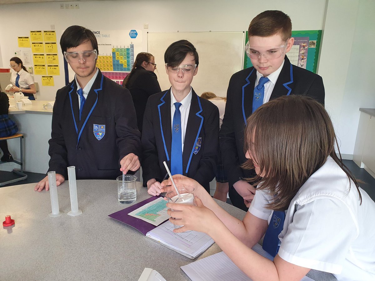 Yr 10 investigating energy released by neutralisation reactions #TGAscience #investigations