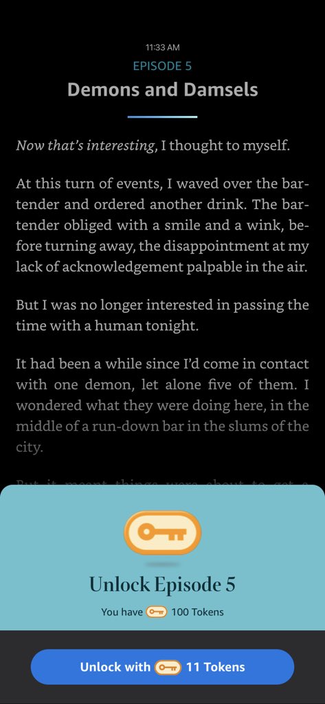 Happy Friday! THESE BROKEN WINGS has a new episode live today! Sneak peek below!

These Broken Wings is a YA paranormal about a fallen angel, cursed for breaking one of Heaven’s most sacred laws. 

amazon.com/kindle-vella/s…