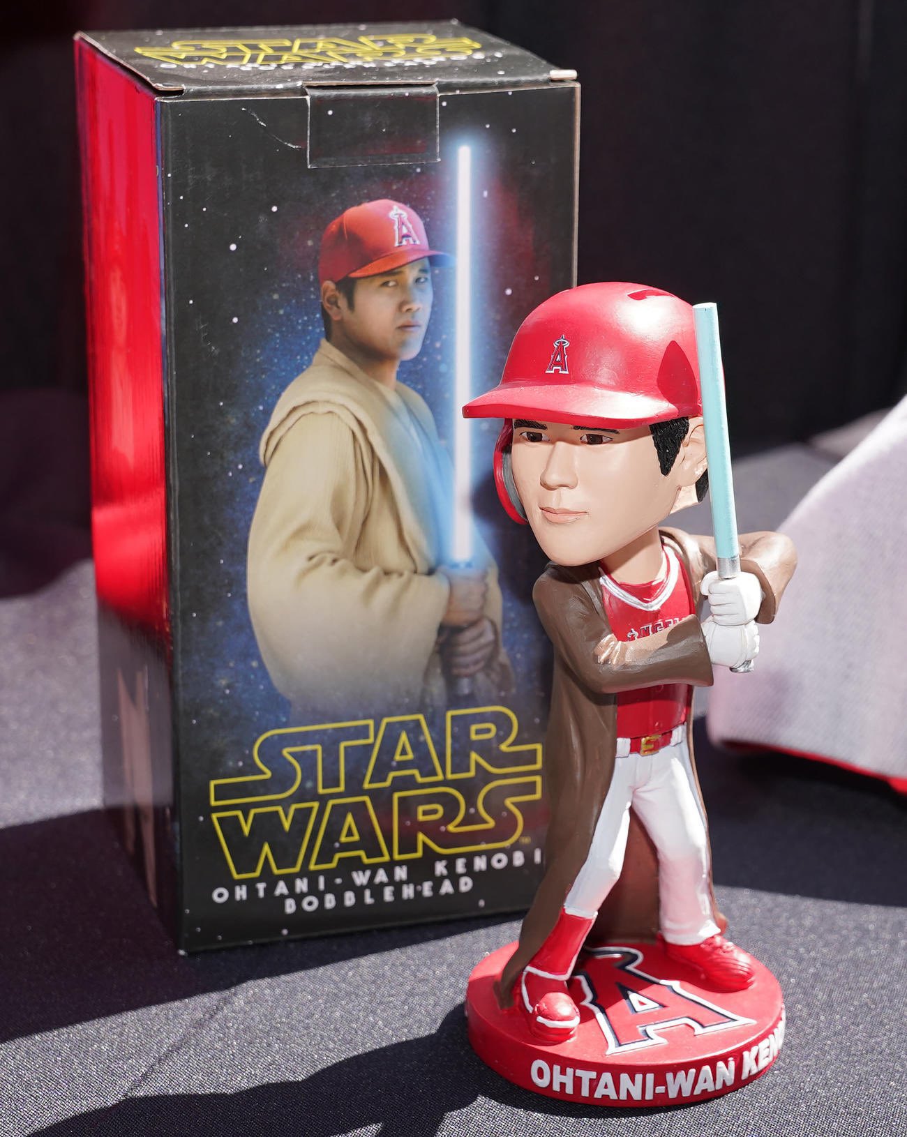 み*の様 OHTANI-WAN KENOBI ボブルヘッド　スターウォーズ　大谷 SHOHEI OHTANI WAN KENOBI STAR WARS BOBBLEHEAD LA ANGELS | eBay