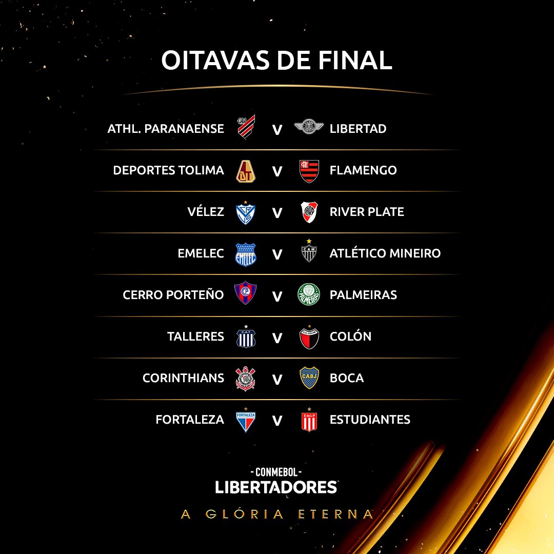 🏆🔥 Seis jogos abrem hoje a - CONMEBOL Libertadores